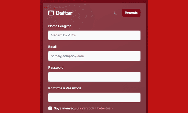 Daftar Sekarang